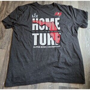 Tampa Bay Buccaneers Super‎ Bowl LIV Champs T-Shirt Home Turf Football XL